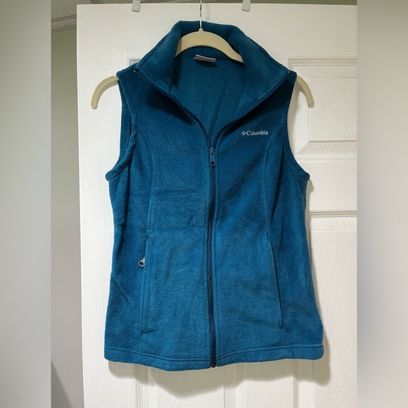 Columbia fleece zip up vest, small - Picture 1 of 3